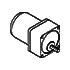 Motor with Square Spur Gearbox