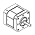 Vacuum Rated Stepper Motor