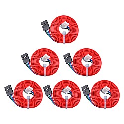 6pcs Stepper Motor 4 wires 1m cable with pitch connector