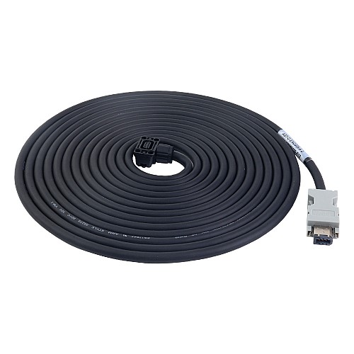 5m(196.85") Encoder Cable with Connector for A6 Series 17-bit Servo Motor - AS7-C-ENC075-5.0 | StepperOnline