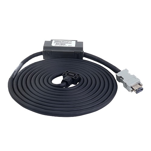 3m(118.11) Encoder Cable with Battery Box for A6 Series 17-bit Servo Motor - AS7-C-ENC075-BAT-3.0 | StepperOnline AU