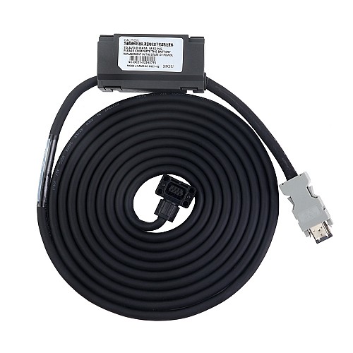 3m(118.11) Encoder Cable with Battery Box for A6 Series 17-bit Servo Motor - AS7-C-ENC075-BAT-3.0 | StepperOnline AU