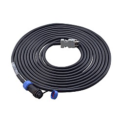 5m(196.85") Encoder Extension Cable with IP65 Aviation Connector for T6 Series 17-bit Servo Motor