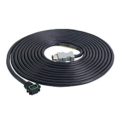 5m(196.85") Encoder Extension Cable with Connector for T6 & T7 Series 23-bit Servo Motor