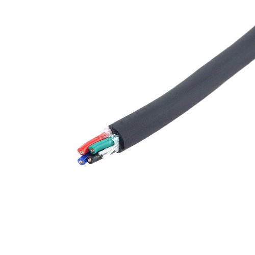 AWG #18 High-flexible Four-core Stepper Motor Cable - CM-18 | StepperOnline AU