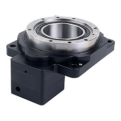 130mm Hollow Rotary Actuator Platform Gear Ratio 10:1 Backlash 3arc-min for Nema 23 Stepper Motor