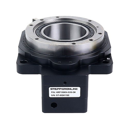 Hollow Rotary Actuator Platform 32.00Nm(4531.57oz.in) Gear Ratio 10:1 for Nema 23 Stepper Motor - HRP130KH-G10-D8 | StepperOnline