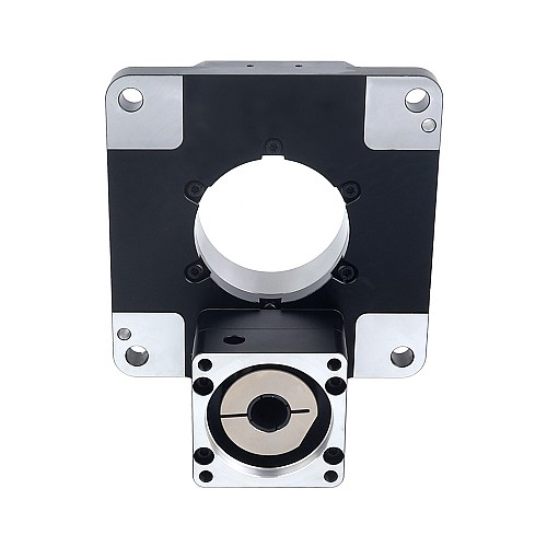 130mm Hollow Rotary Actuator Platform Gear Ratio 18:1 Backlash 3arc-min for 60mm x 60mm Servo Motor - HRP130KK-G18-D14 | StepperOnline