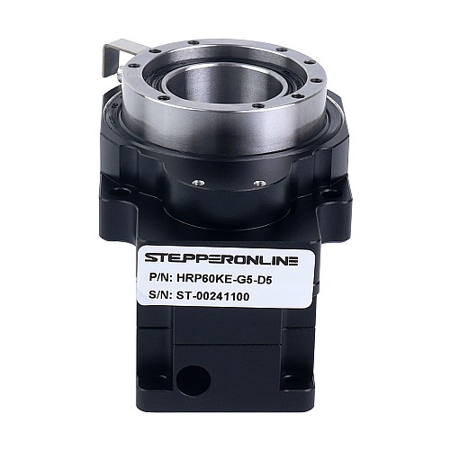 Hollow Rotary Actuator Platform 5.20Nm(736.38oz.in) Gear Ratio 5:1 for Nema 17 Stepper Motor - HRP60KE-G5-D5 | StepperOnline