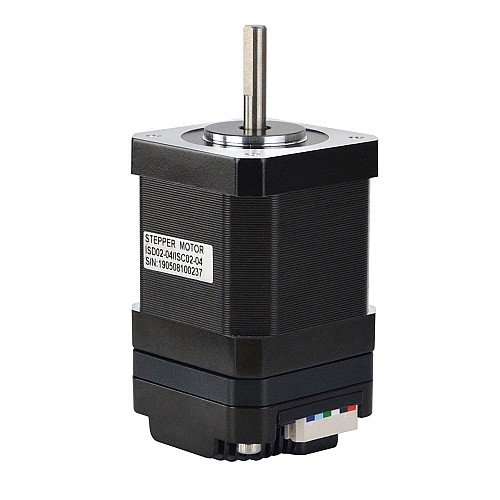 Nema 17 Integrated Stepper Motor 0.44Nm(62.31oz.in) w/Driver ISD02 10-30VDC - ISD02-04 | StepperOnline AU