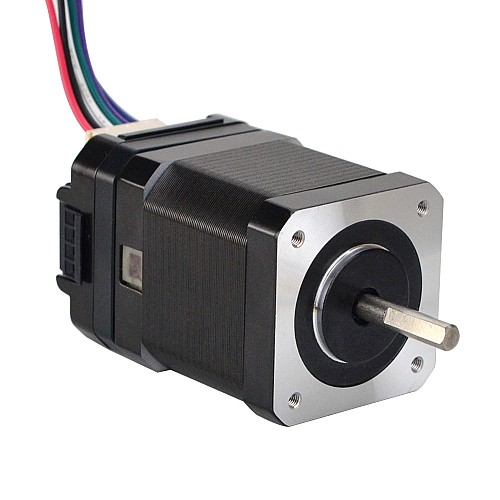 Nema 17 Integrated Stepper Motor 0.44Nm(62.31oz.in) w/Driver ISD02 10-30VDC - ISD02-04 | StepperOnline AU