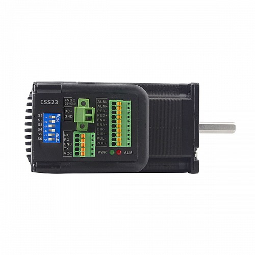 Integrated Stepper Servo Motor 2Nm(283oz.in) 24-50VDC NEMA 23 Closed Loop - ISS23-20 | StepperOnline AU