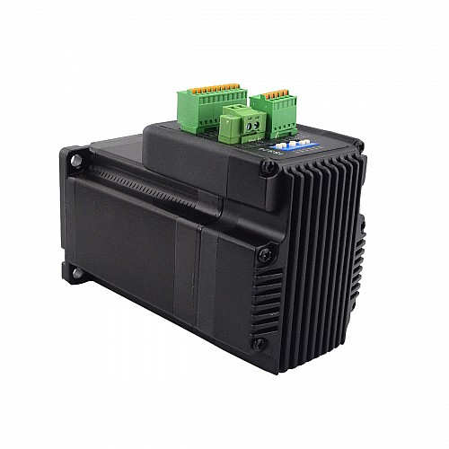 Integrated Stepper Servo Motor 3Nm(425oz.in) 24-50VDC NEMA 24 Closed Loop - ISS24 | StepperOnline AU