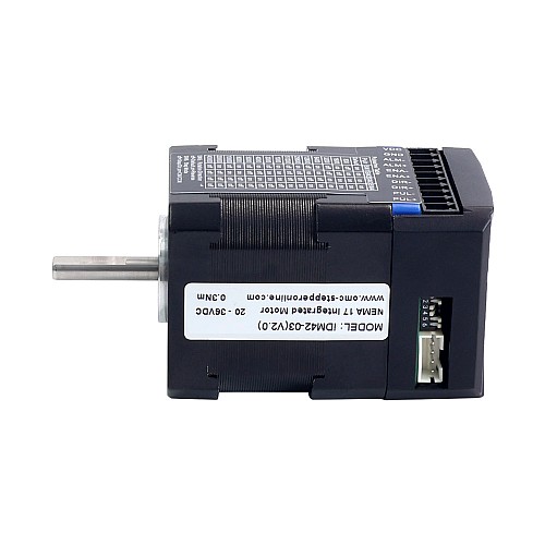 iDM Series NEMA 17 Integrated Stepper Motor 0.3Nm(42.48oz.in) 20-36VDC - iDM42-03 | StepperOnline AU