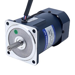 120W 110VAC 60Hz 90-1550RPM 0.72Nm(101.96oz.in) Flange 90mm Single-phase AC Variable Speed Motor