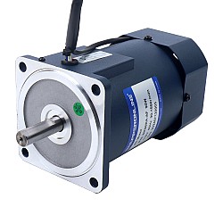 90W 110VAC 60Hz 90-1550RPM 0.54Nm(76.47oz.in) Flange 90mm Single-phase AC Variable Speed Motor