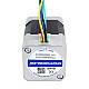 24V 3000RPM 0.16Nm 50W 3.30A 42x42x62mm Brushless DC Motor - 42BSA62-24-01 | StepperOnline AU