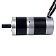 24V 101W Round Geared Brushless DC Motor 6.90Nm(977.12oz.in) 27:1 Round Planetary Gearbox