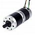 24V 101W Round Geared Brushless DC Motor 11.42Nm(1617.20oz.in) 51:1 Round Planetary Gearbox