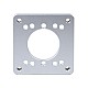 Adapter Plate for Nema 23 Stepper Motors to 80mm Servo Motors - ST-M15 | StepperOnline AU