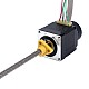 Nema 11 External Acme Linear Stepper Motor 1.0A 32.2mm Stack w/ Optical Rotary Encoder 300PPR - 11E13S1004HD5-180RS-E22-300 | StepperOnline