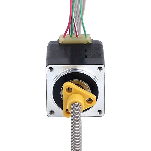 Nema 11 External Acme Linear Stepper Motor 1.0A 32.2mm Stack w/ Optical Rotary Encoder 300PPR - 11E13S1004HD5-180RS-E22-300 | StepperOnline