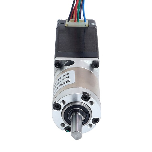 Nema 11 Stepper Motor with High Precision Gearbox Gear Ratio 16:1 & Magnetic Encoder 1000PPR(4000CPR) - 11HS20-0674D-EGS16-AR4 | StepperOnline AU