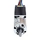 Nema 11 Stepper Motor with High Precision Gearbox Gear Ratio 16:1 & Magnetic Encoder 1000PPR(4000CPR) - 11HS20-0674D-EGS16-AR4 | StepperOnline AU