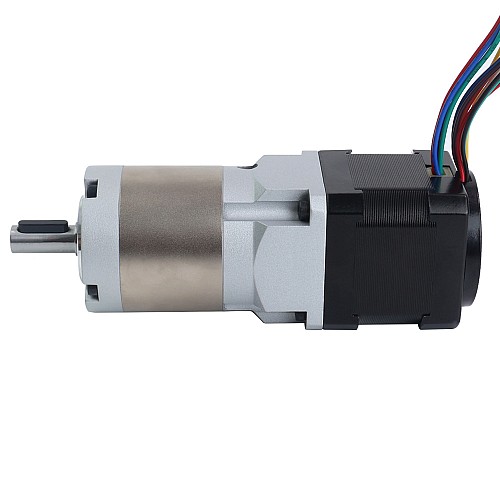 Nema 17 Stepper Motor with High Precision Gearbox Gear Ratio 50:1 & Magnetic Encoder 1000PPR(4000CPR) - 17HS15-1684D-EG50-AR4 | StepperOnline AU