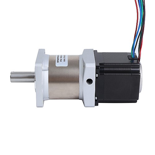 AR4 Upgraded Nema 23 Stepper Motor with YGS Gearbox Gear Ratio 50:1 High Precision Planetary Gearbox - 23HS22-2804D-YGS50-AR4 | StepperOnline AU