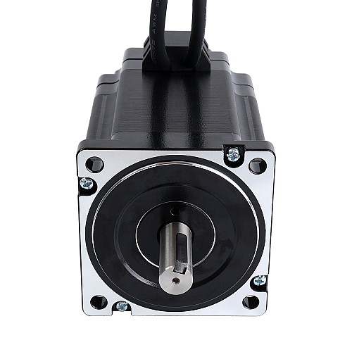 S Series Nema 34 Closed Loop Stepper Motor 9.0Nm(1274.5oz.in) Encoder 1000PPR(4000CPR) - 34HS46-6004D-E1000 | StepperOnline AU