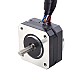 Nema 17 Closed Loop Stepper Motor 16Ncm(22.7oz.in) with Magnetic Encoder 1000PPR(4000CPR) - 17HS08-1004-ME1K | StepperOnline AU