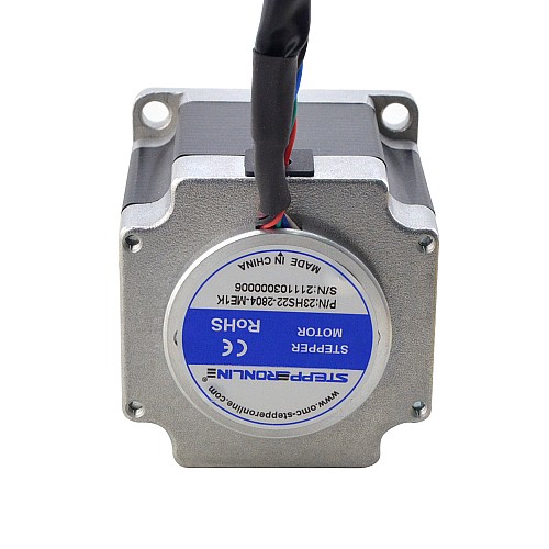 Nema 23 Closed Loop Stepper Motor 1.2Nm(169.93oz.in) with Magnetic Encoder 1000PPR(4000CPR) - 23HS22-2804-ME1K | StepperOnline AU