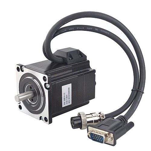 P Series Nema 23 Closed Loop Stepper Motor 1.2Nm(169.93oz.in) with Encoder 1000PPR(4000CPR) - 23E1K-12 | StepperOnline AU