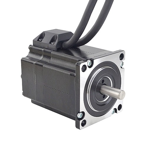 P Series Nema 23 Closed Loop Stepper Motor 1.2Nm(169.93oz.in) with Encoder 1000PPR(4000CPR) - 23E1K-12 | StepperOnline AU