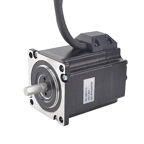 P Series Nema 23 Closed Loop Stepper Motor 1.2Nm(169.93oz.in) with Encoder 1000PPR(4000CPR) - 23E1K-12 | StepperOnline AU