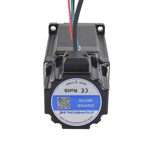 P Series Nema 24 Stepper Motor 3Nm(424.92oz.in) with Electromagnetic Brake - 24BK20-30 | StepperOnline AU