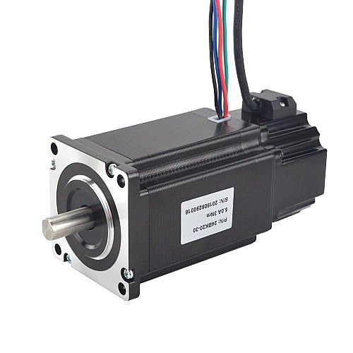 P Series Nema 24 Stepper Motor 3Nm(424.92oz.in) with Electromagnetic Brake - 24BK20-30 | StepperOnline AU