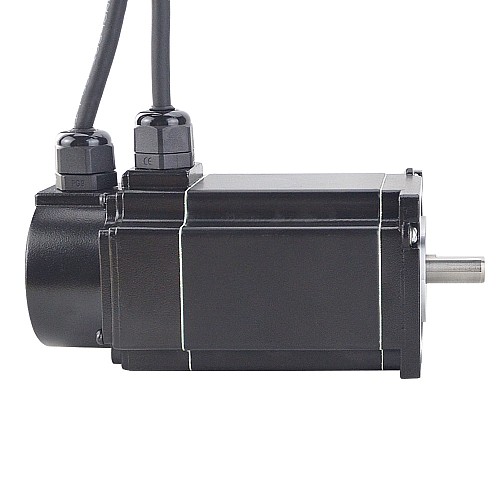 P Series IP65 Waterproof Nema 24 Closed Loop Stepper Motor 3Nm(424.92oz.in) with Encoder 1000PPR(4000CPR) - 24E1KIP65-30 | StepperOnline AU