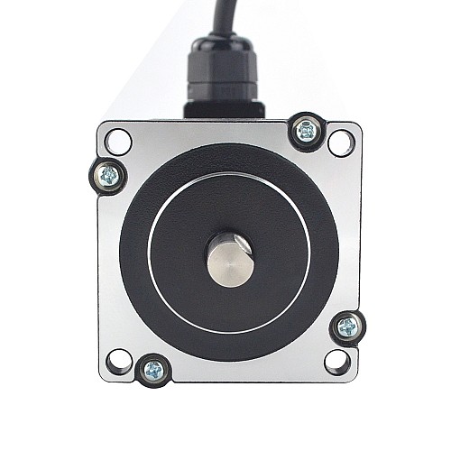 P Series IP65 Waterproof Nema 24 Stepper Motor 5.0A 3Nm(424.92oz.in) - 24IP65-30 | StepperOnline AU