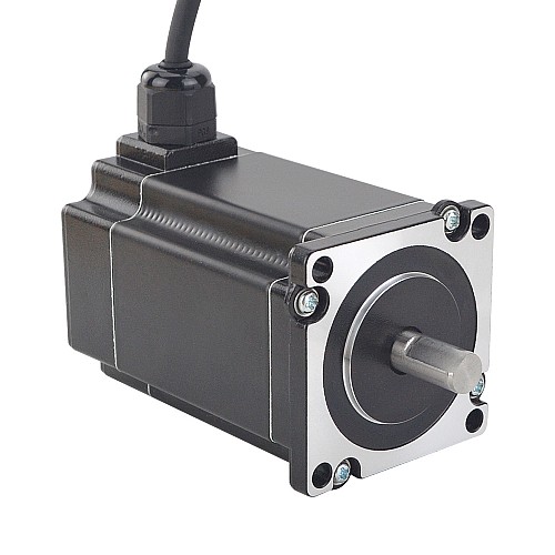 P Series IP65 Waterproof Nema 24 Stepper Motor 5.0A 3Nm(424.92oz.in) - 24IP65-30 | StepperOnline AU