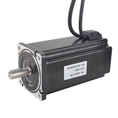 P Series Nema 34 Closed Loop Stepper Motor 12Nm(1699.34oz.in) with Encoder 1000PPR(4000CPR) - 34E1K-120 | StepperOnline AU