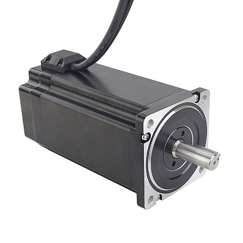 P Series Nema 34 Closed Loop Stepper Motor 12Nm(1699.34oz.in) with Encoder 1000PPR(4000CPR) - 34E1K-120 | StepperOnline AU