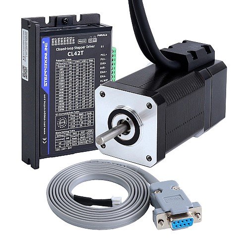 1 Axis Closed Loop Stepper CNC Kit 80Ncm(113.29oz.in) Nema 17 Motor & Driver - 1-CL42T-S08-V41 | StepperOnline AU