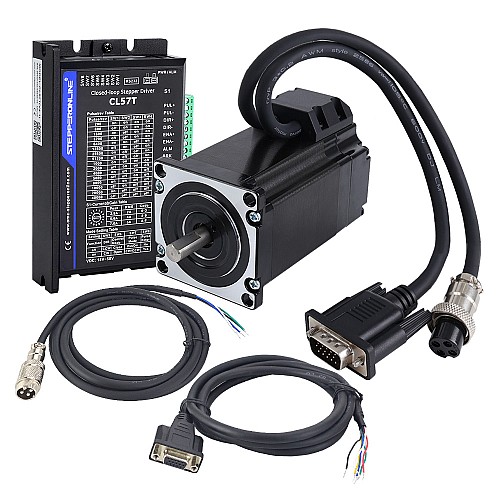 TS Series 2.0Nm(283.22oz.in) 1 Axis Closed Loop Stepper CNC Kit Nema 23 Motor & Driver - 1-CL57T-S20-V41 | StepperOnline AU