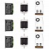 3 Axis CNC Router Kit 8.5Nm(1204oz.in) Nema 34 Stepper Motor & Driver