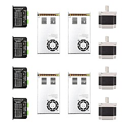 4 Axis CNC Router Kit 4.5Nm(637oz.in) Nema 34 Stepper Motor & Driver