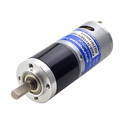 Brushed 24V DC Gear Motor 1.1Kg.cm/171RPM w/ 26.8:1 Planetary Gearbox