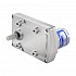 Brushed 12V DC Gear Motor 60Kg.cm/3RPM w/ 1166:1 Rectangular Spur Gearbox