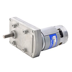 Brushed 24V DC Gear Motor 100Kg.cm/32RPM w/ 149:1 Rectangular Spur Gearbox